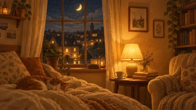 红果AI短剧热门专题《深夜治愈剧场》专题封面